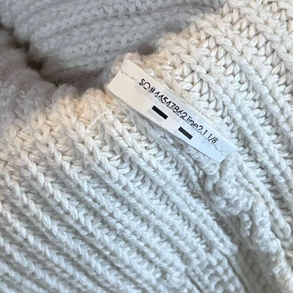 Vintage Polo Ralph Lauren Cream Cotton Cable Knit Button Up Cardigan Girls 8/10 - Picture 6 of 10